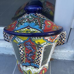 Colorful Talavera Wall Light