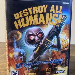 Destroy All Humans 2 (Sony PlayStation 2 PS2, 2006) Complete W/Manual 