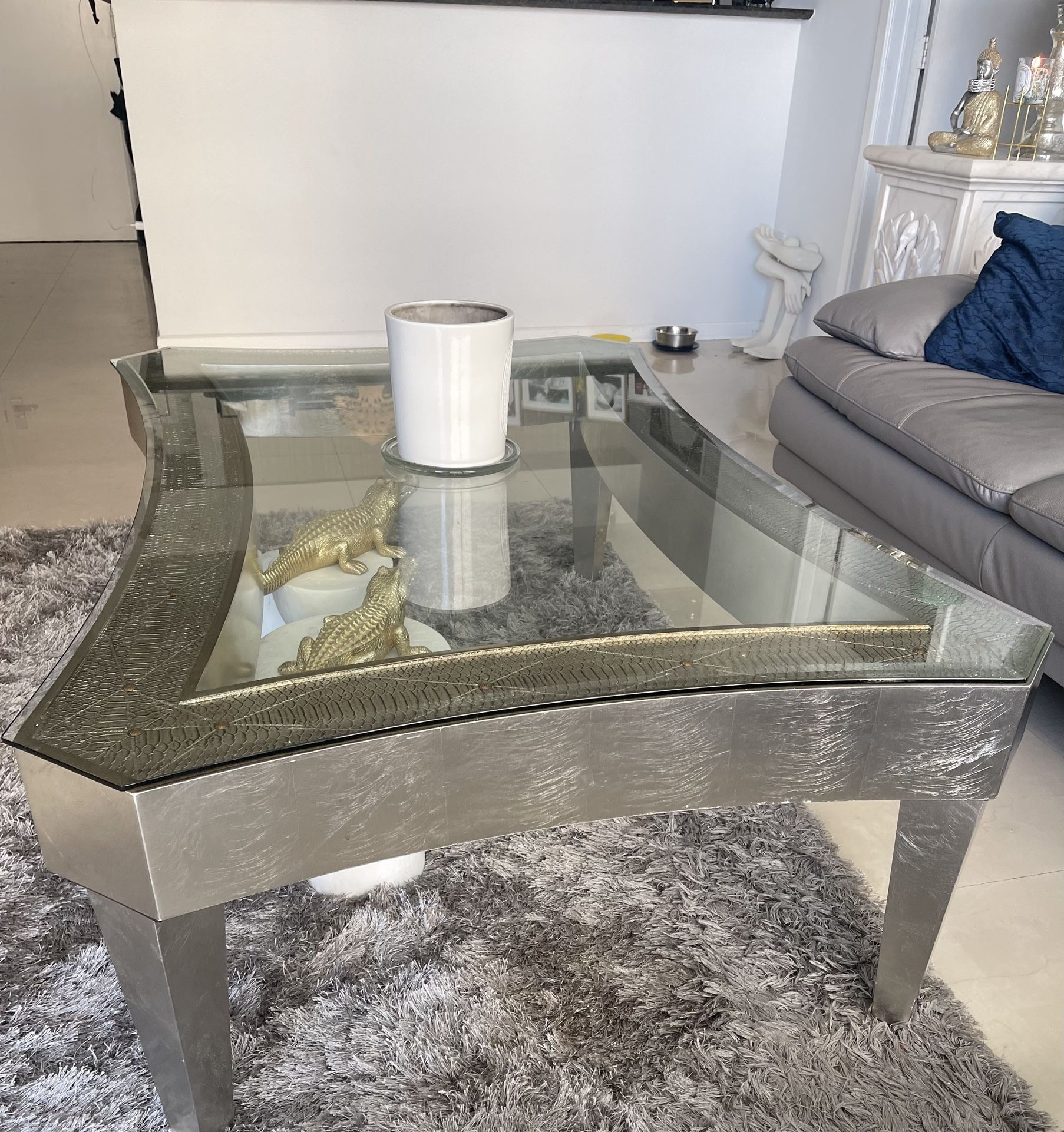 Beautiful Designer glass Top Coffee Table