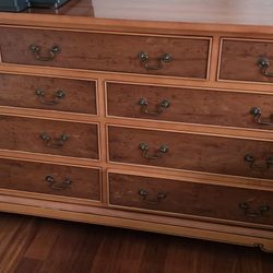Solid Wood Dresser 