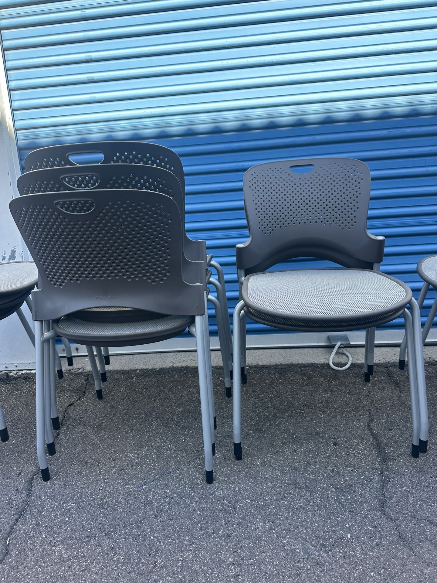 Herman Miller Caper Side Guest Lobby Waiting Room Classroom Training Room Office Chairs