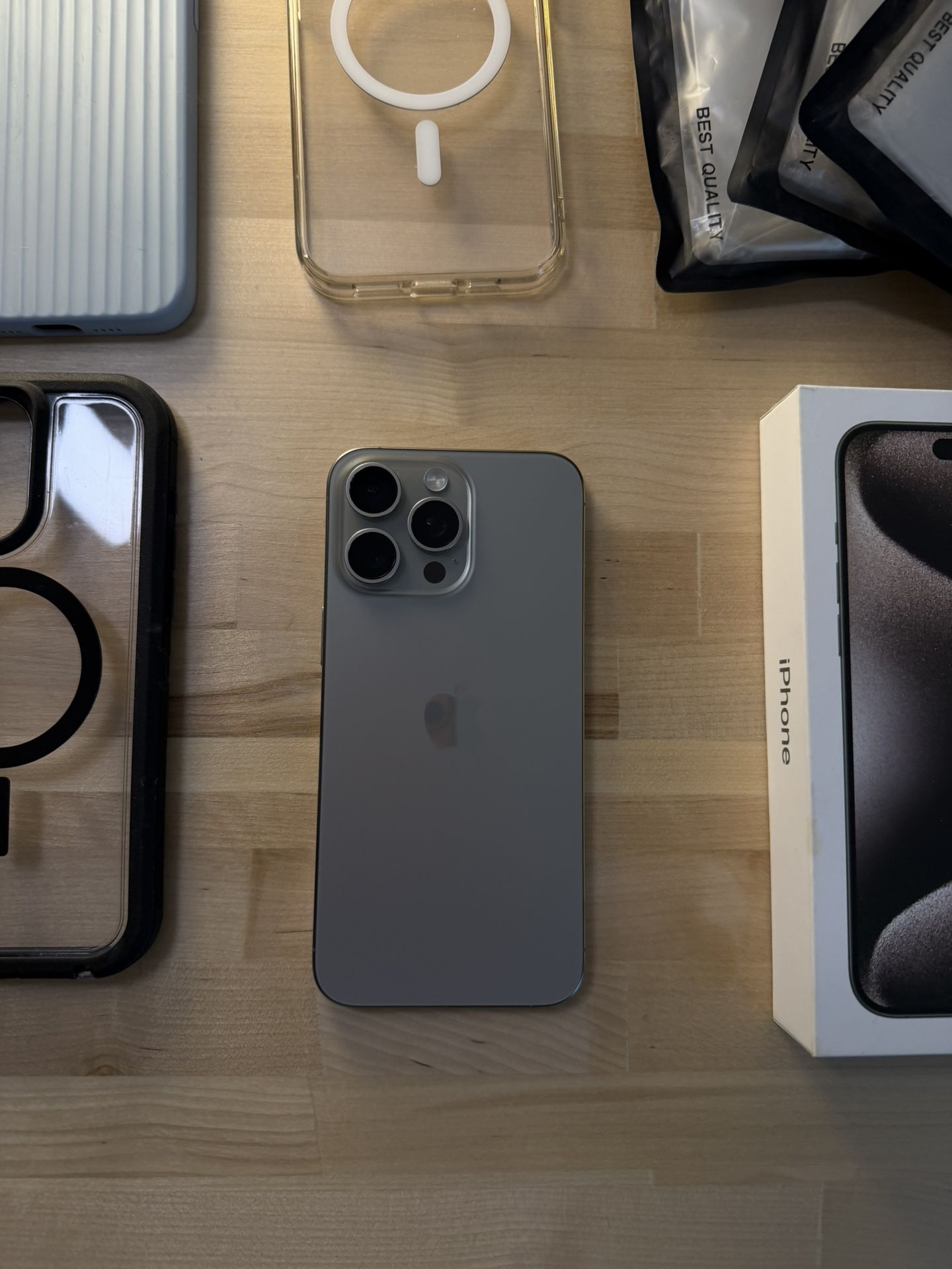 iPhone 15 Pro Max Unlocked Natural Titanium