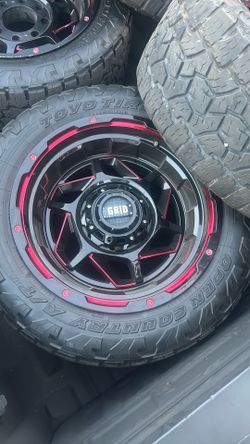 Grid GD14 Rims And Tires Wheels