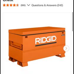 Ridgid Tool Box