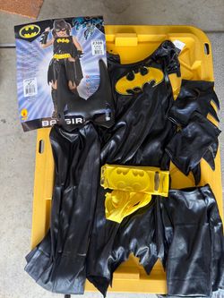 Girls Batgirl Costume SIZE Large 12/14