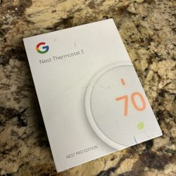 Box Google Nest Thermostat E Pro Edition