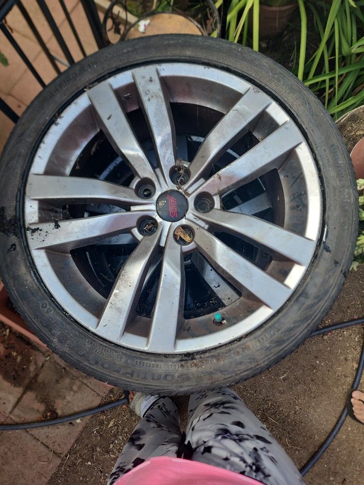 Oem StI Rims And Tires For Sale