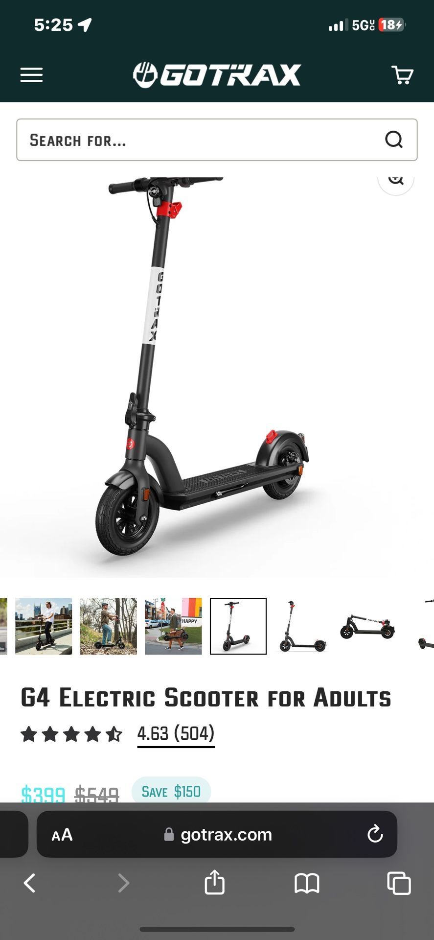 GO TRAX SCOOTER ONLY NEEDS CHARGER 150$ OBO