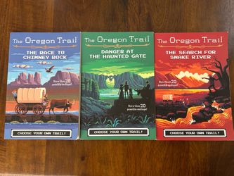 Oregon Trail choose your own adventure books