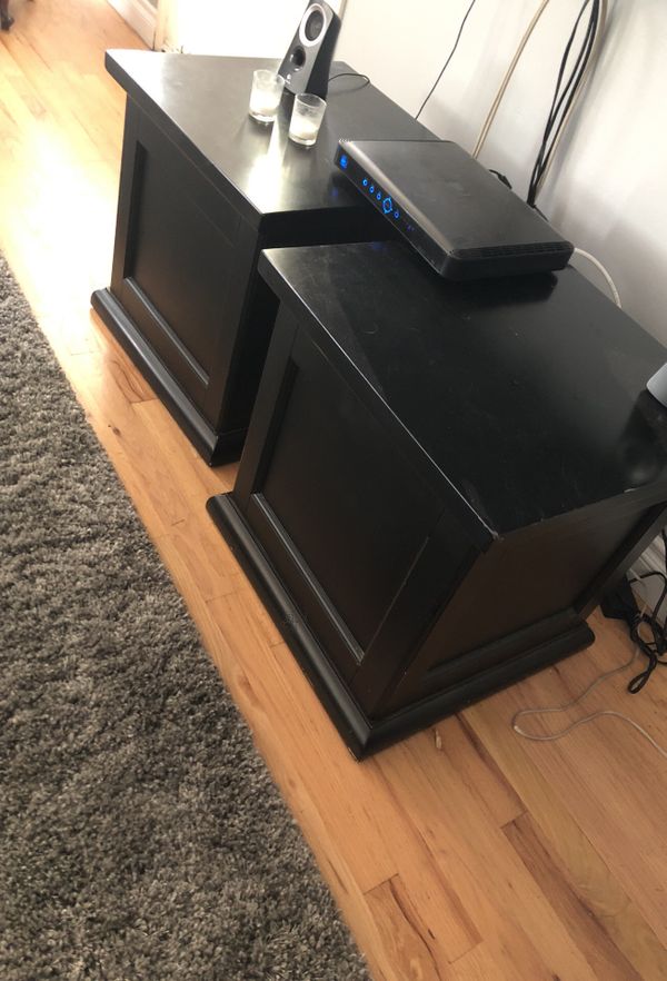 Pb Nantucket Cubes 25 Each Obo Black Storage Inside For Sale