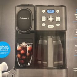 CUISINART 2 -IN-1 Coffee Maker