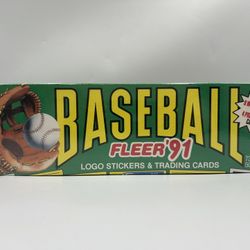 1991 Fleer Baseball NEW Factory Sealed Complete Set 732 Cards + 50 Stickers