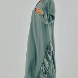 Abaya Dress Maxi Long Sleeve