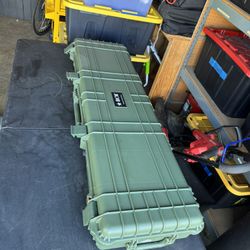 Hard Case with Foam Insert And Wheels