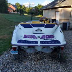 15' See Doo 150 2x Engine Boat With Triler  For Sale 