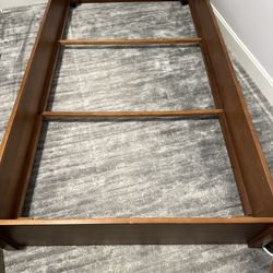 Wood Twin Sized Trundle Bed