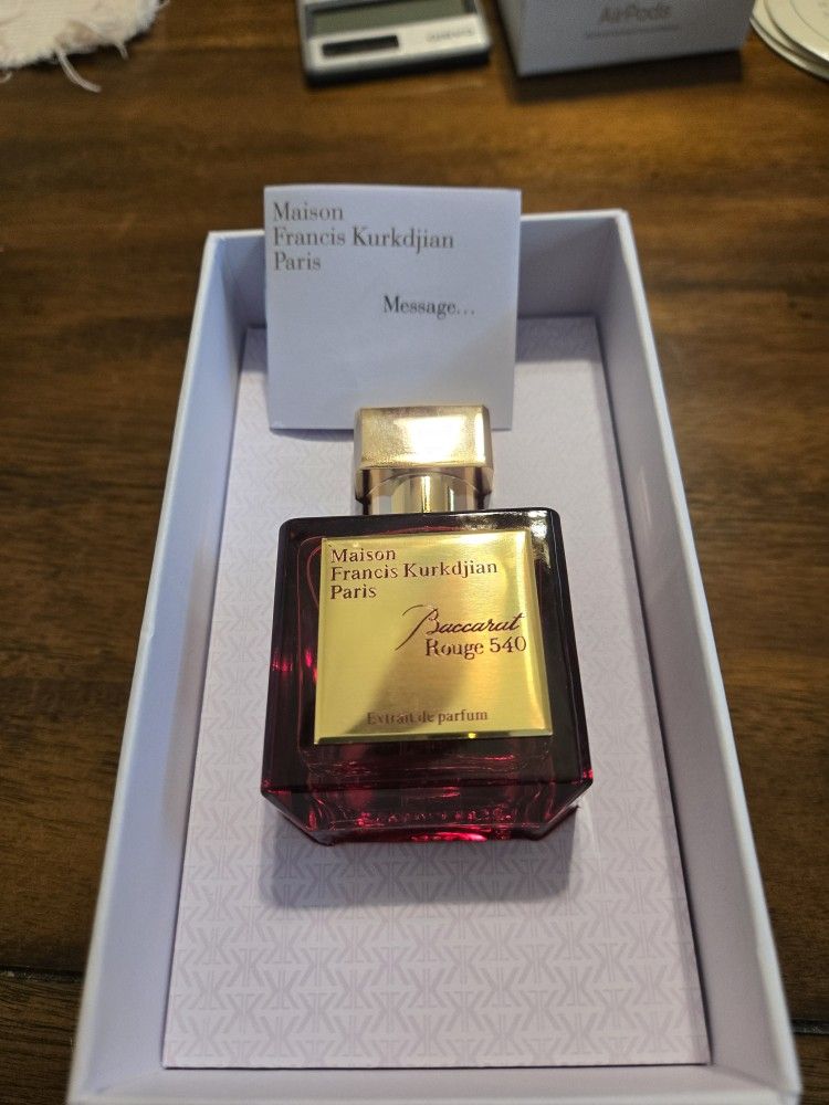 Men Cologne  Baccarat - New And Sealed