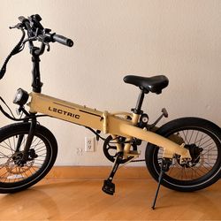 Lectric XP Lite Electric Bike (Foldable)+ Lock
