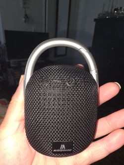 Small Bluetooth Clip speaker. Price is firm. Pick up rialto