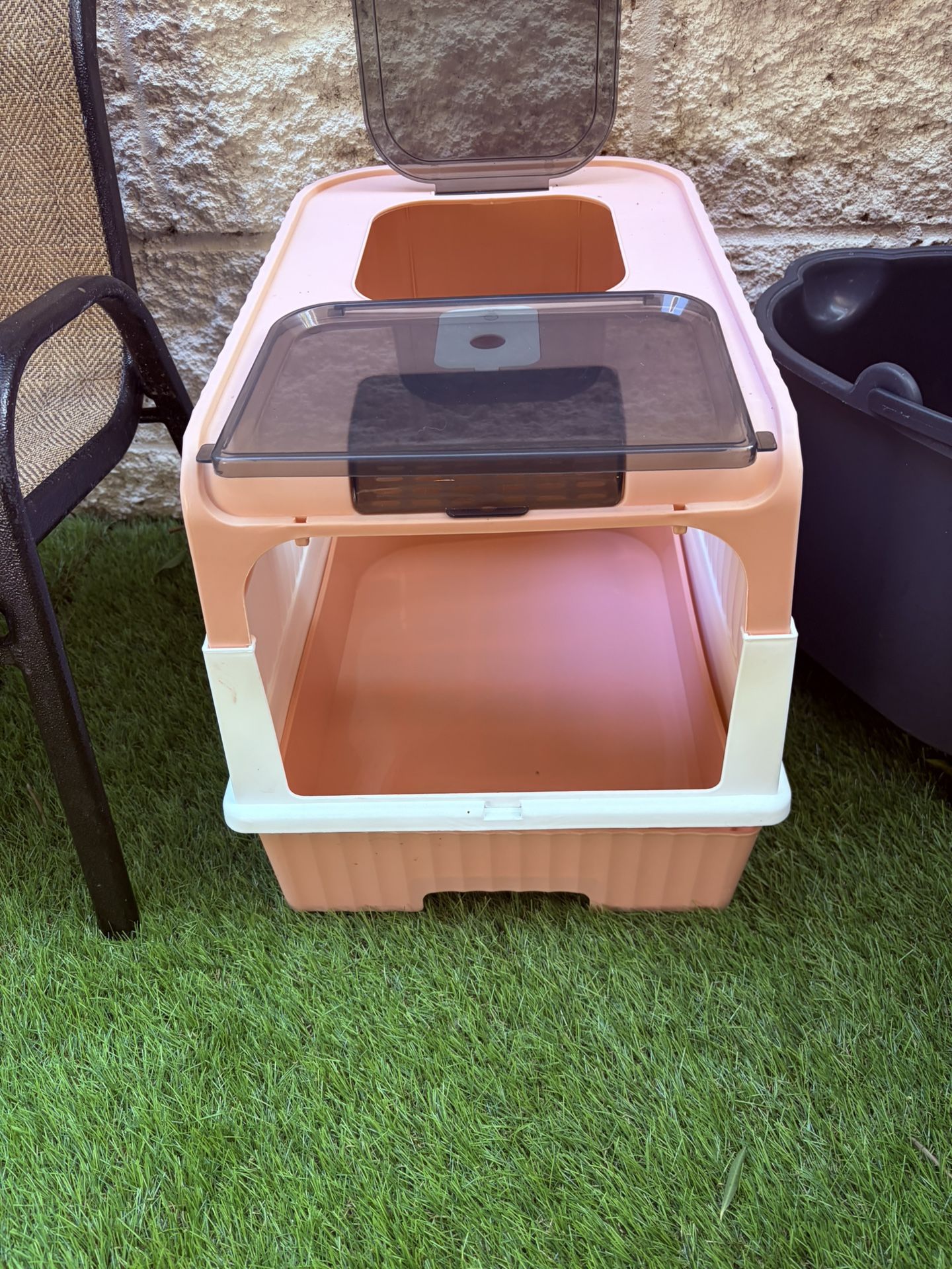 Cat Covered Litter Box