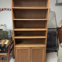 Oak Bookshelf
