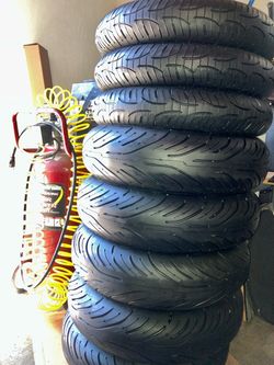 Sport bike motorcycle tires