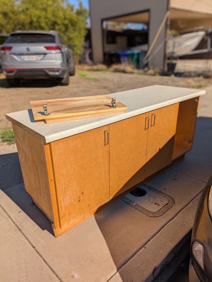 Free Large desk cabinet