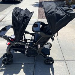 Baby trend Sit And Stand Double Stroller 