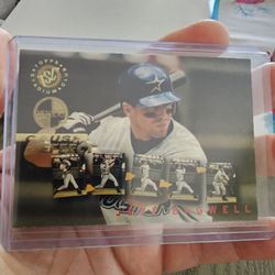 Jeff Bagwell 1995 Topps Stadium Club Members Only Cause & Effect Parallel Baseball Card 