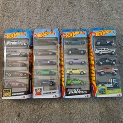 5 Pack Hot Wheels 