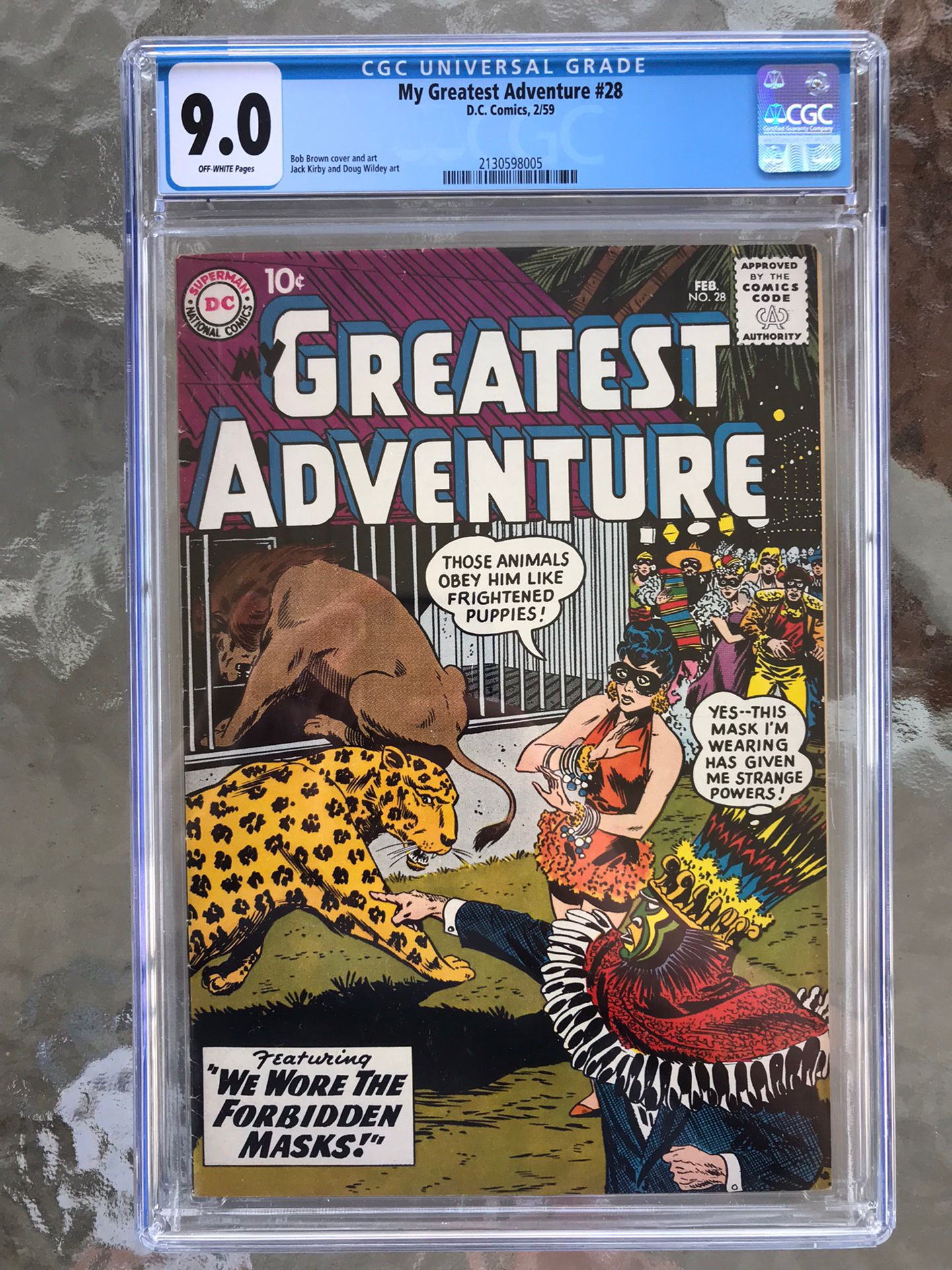 My Greatest Adventure #28 (1959) CGC 9.0 — 2nd Highest Graded Copy; Jack Kirby