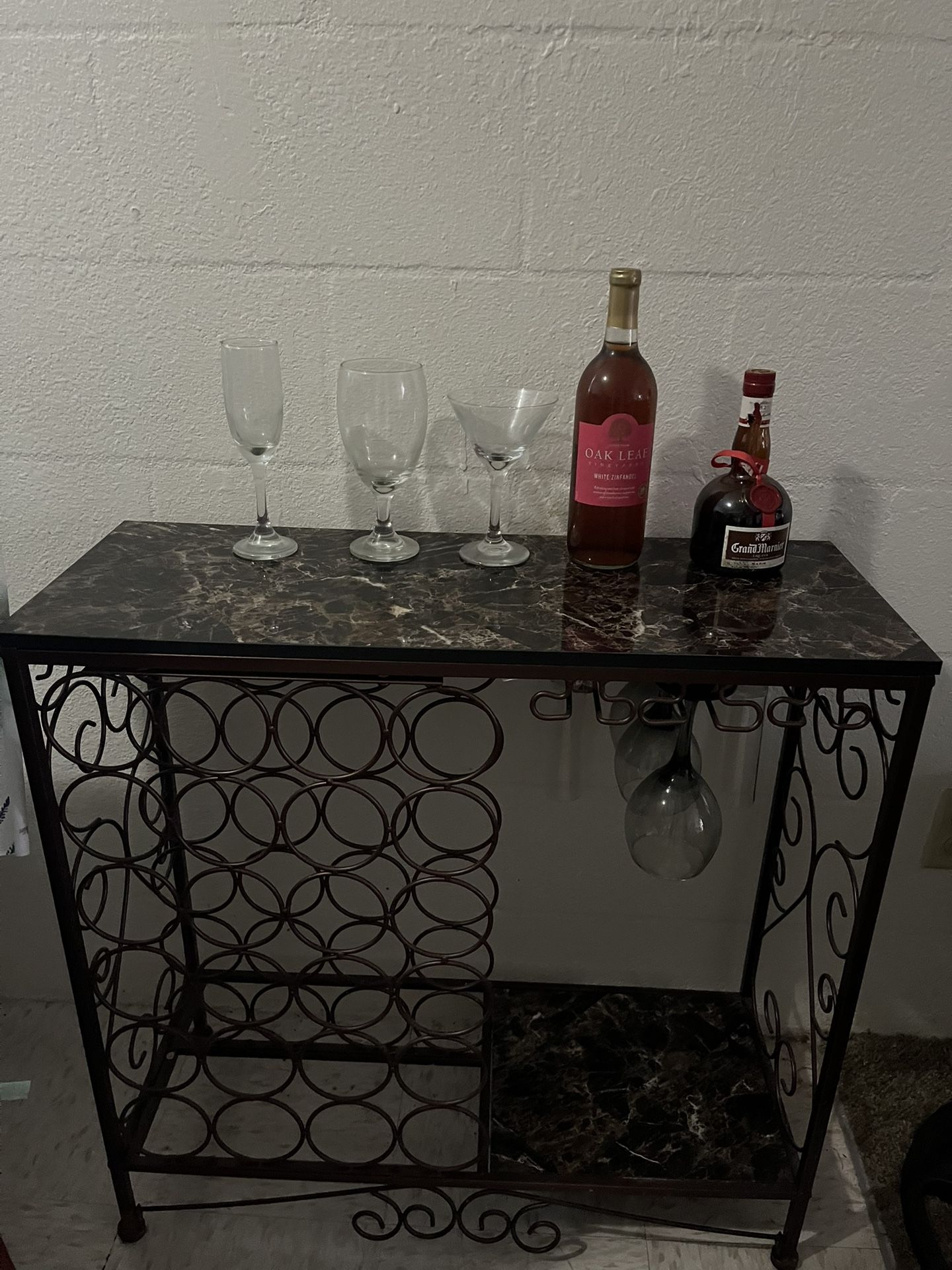 Wine Rack Table
