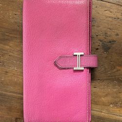 Hermes Bearn Long Wallet, Authentic