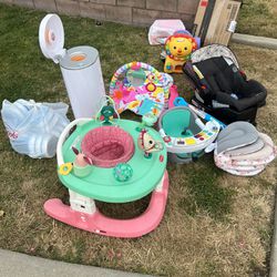 Walker Diaper Jeanie Baby Chair Car Seat Toys 