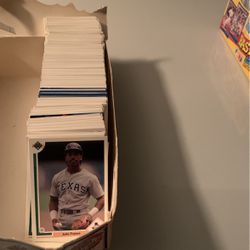 Box Of Upper Deck 1991 Baseball Cards