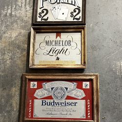 Bar Signs For Man Cave $10