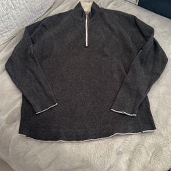 Men’s Tommy Bahama Small Quarter Zip Sweater
