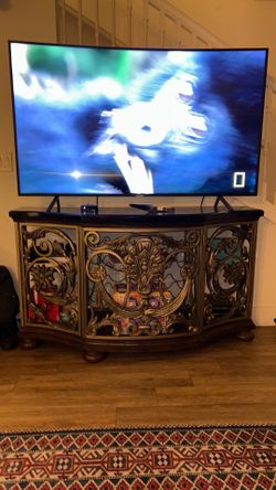 Marble and Iron Console