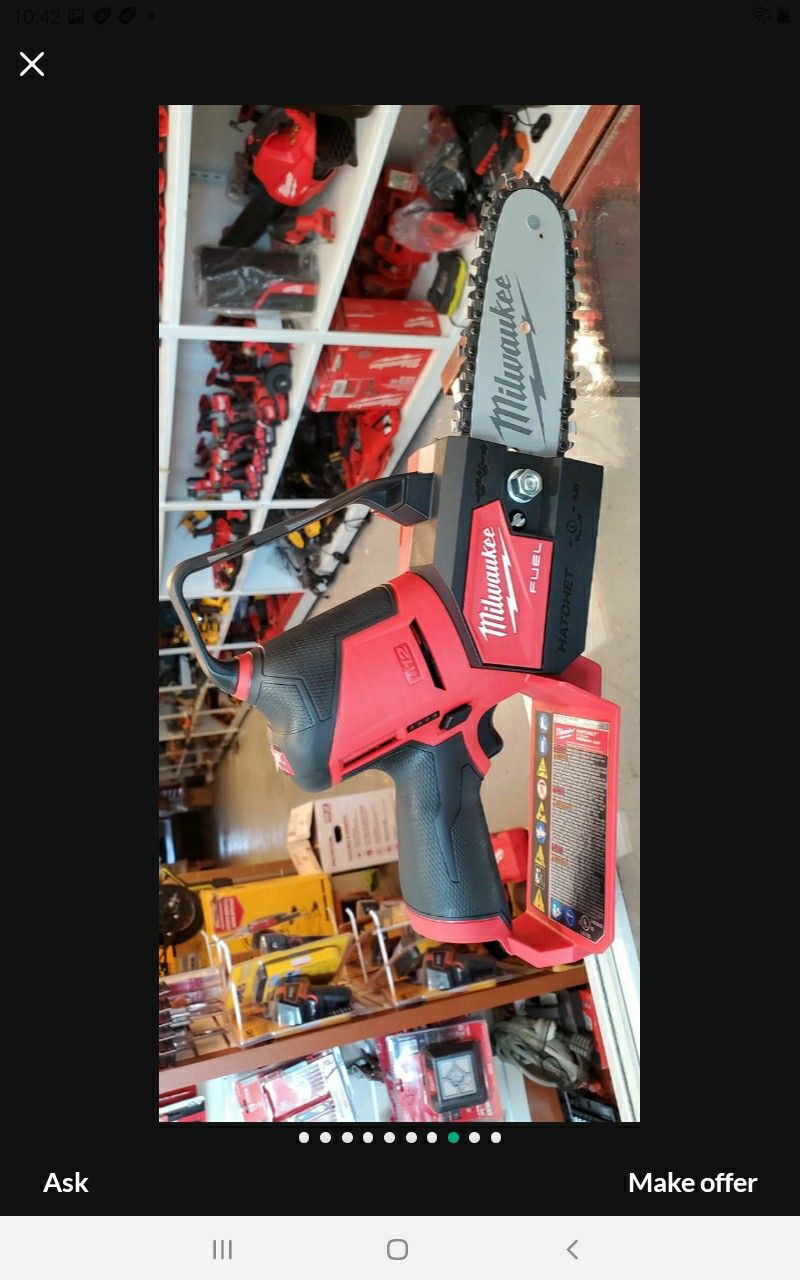 MILWAUKEE M12 HATCHET FUEL BRUSSHLES TOOL ONLY SOLO LA HERRAMIENTA