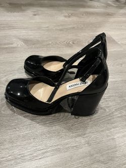 Steve Madden Black Heel Pumps