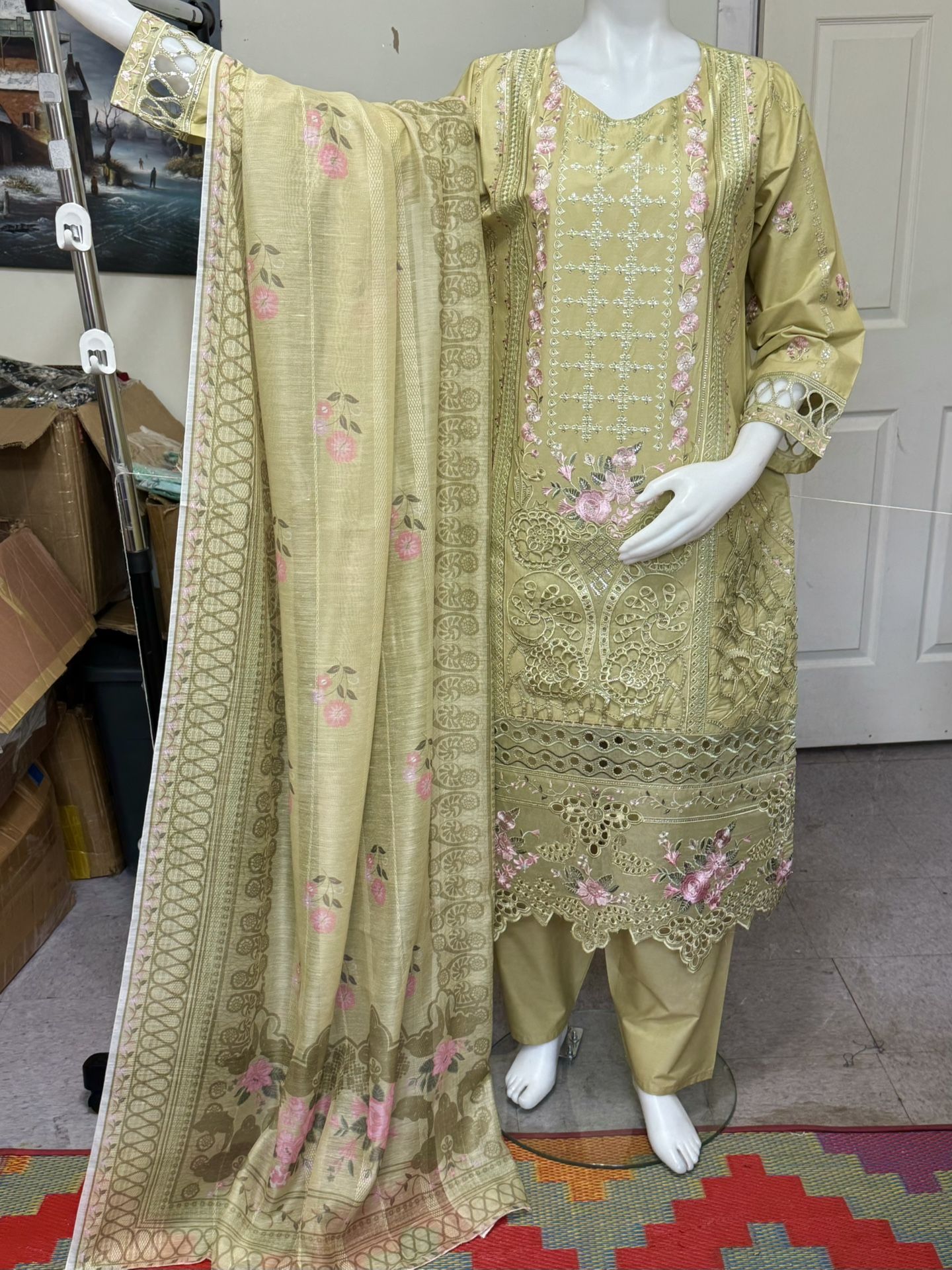 Cotton Party Wear Dress