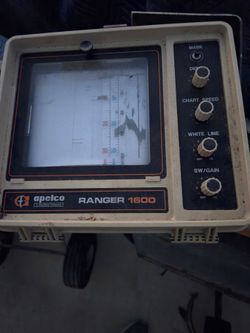 Apelco Ranger 1600 old school fish finder