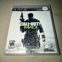 PS3 Call Of Duty Modern Warfare 3