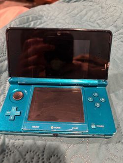 Nintendo 3ds aqua blue