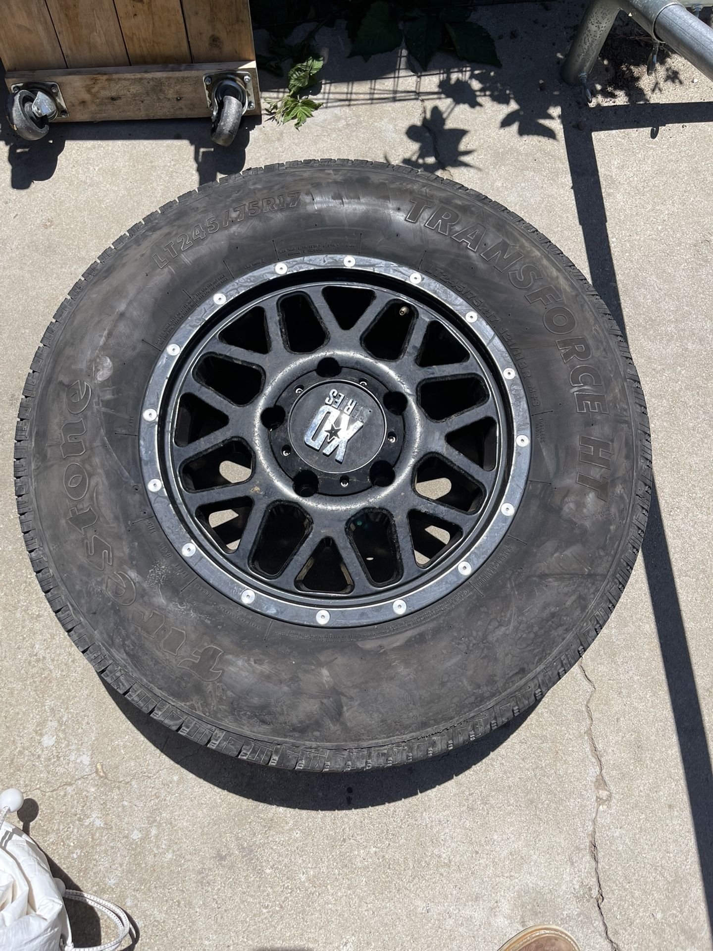 LT245/75R17 Tires With rims I Have all 4