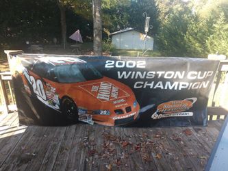 Vinyl Nascar Winston cup poster