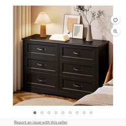 6 Drawer Double Dresser 