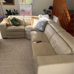 Leather Sectional