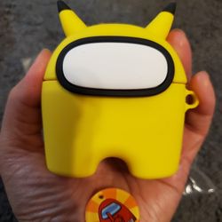 New Among Us Pikachu Airpod Pro Case