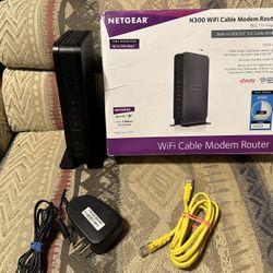 Netgear Modem & Wi-Fi Router 